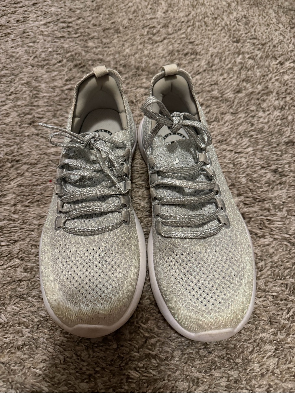 APL Women’s Lightweight Silver Sneakers
